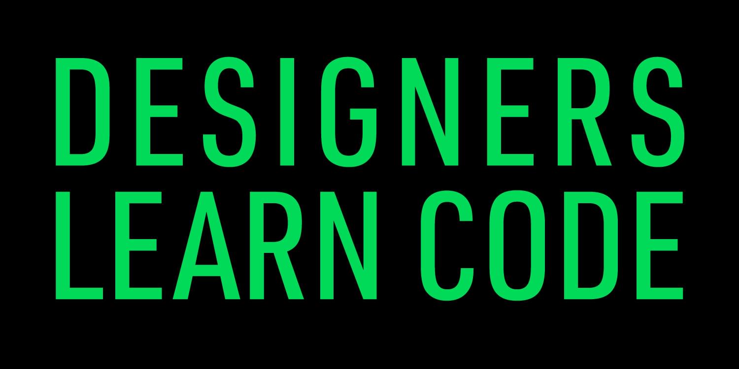 Designers Learn Code Logo